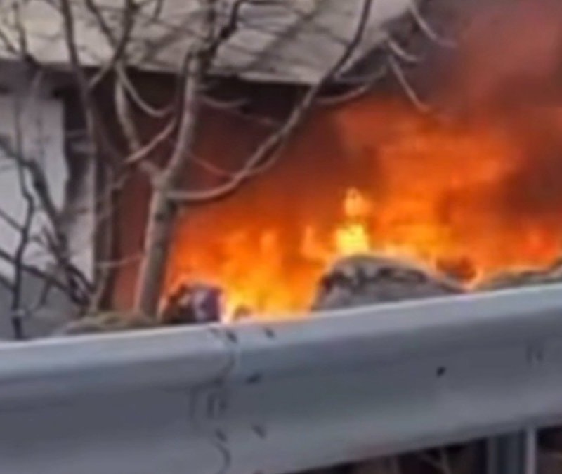 Bursa'da bağ evinde yangın çıktı