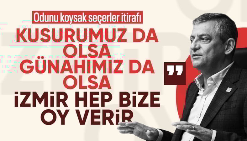 Özgür Özel: İzmir'de seçmen kusurlarımızı görmezden gelip, destek veriyor