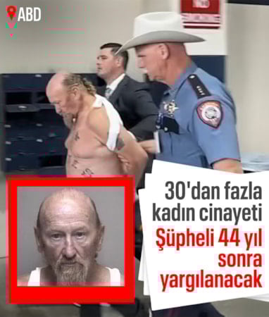 ABD'de 30'dan fazla kadın cinayetinin şüphelisi yıllar sonra yargılanacak