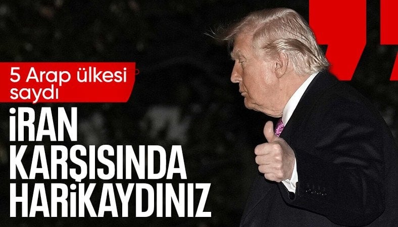 Donald Trump'tan İran savaşında destek veren Körfez ülkelerine teşekkür