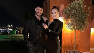 Boşanacakları iddia edilmişti! Berk Oktay'dan eşine romantik kutlama