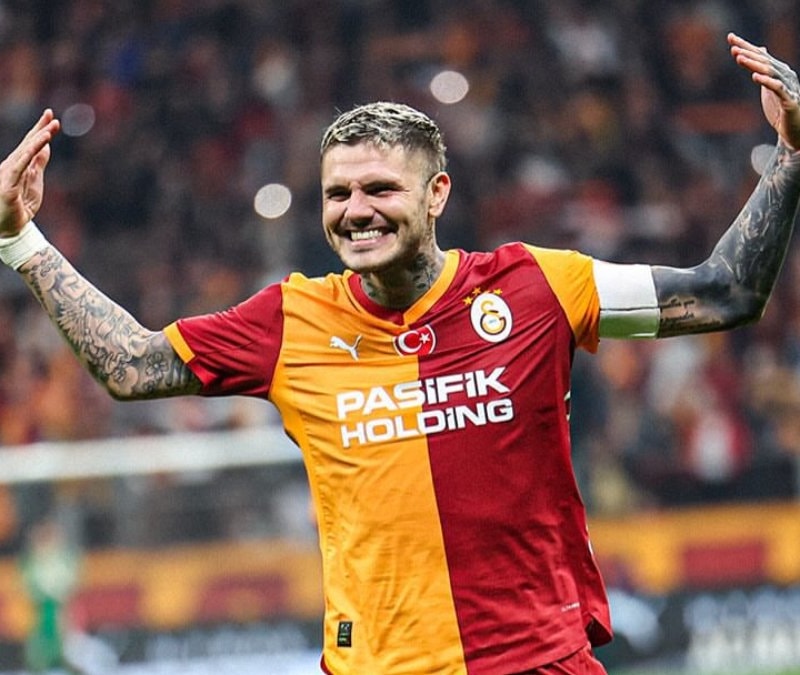 Galatasaray'da forma Mauro Icardi'nin