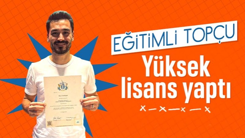 İlkay Gündoğan diplomasını aldı