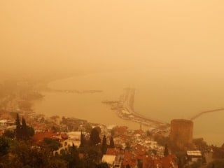 Türkiye genelinde çöl tozu etkili oluyor