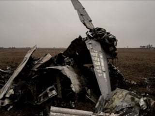 Kırım’da Su-30 savaş uçağı düştü