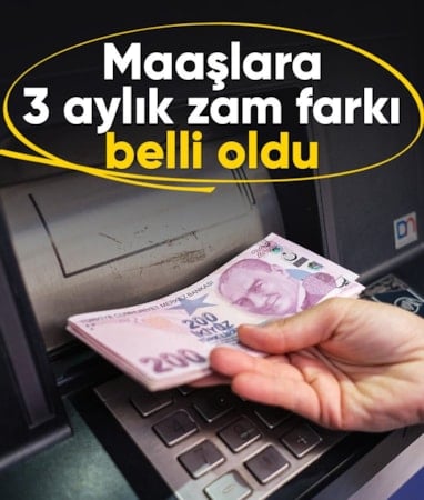 Mart enflasyonu açıklandı! Maaşlara 3 aylık zam farkı belli oldu