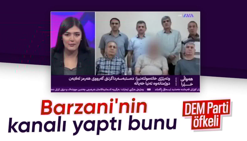 Barzanilerin kanalı Ava TV, Öcalan’ın yüzünü sansürledi: Özür dilediler