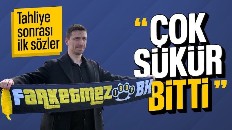 Mert Hakan Yandaş'tan tahliye sonrası ilk sözler: Çok şükür bitti