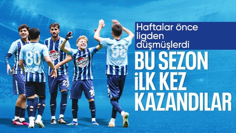 Bu sezon ilk kez kazandılar! Adana Demirspor, Manisa FK'yı yendi
