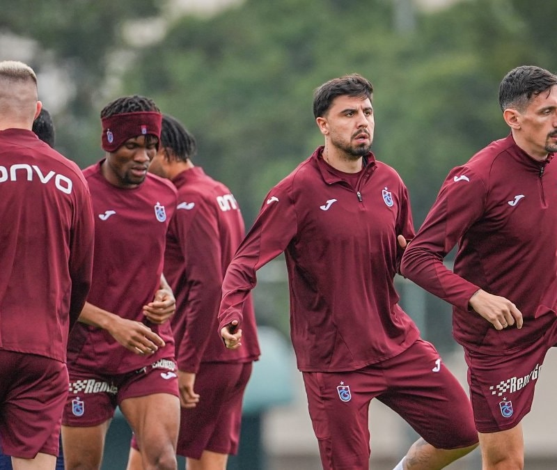 Trabzonspor, Galatasaray maçı hazırlıklarını tamamladı