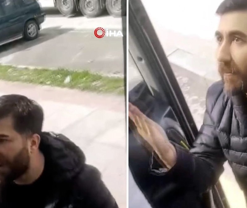 Ankara'da halk otobüsünde kavga: Hem yolcuya hem şoföre saldırdı