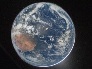 Ay'a doğru yola çıkan Artemis II'den çekildi: Dünya'nın uzaydan görüntüsü