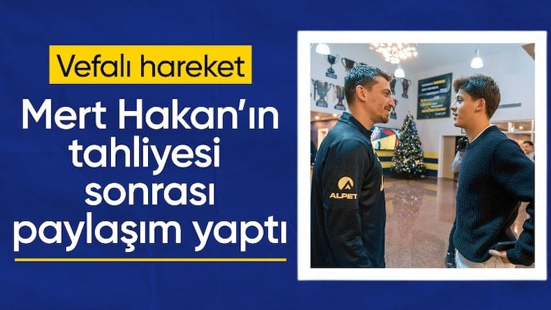 Arda Güler'den Mert Hakan paylaşımı