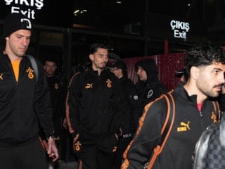 Galatasaray kafilesi Trabzon'a geldi