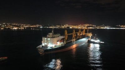 İstanbul Boğazı’nda arıza: Gemi trafiği durdu