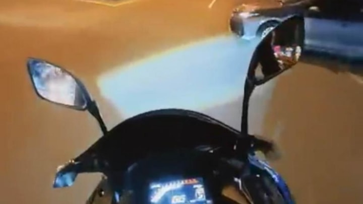 Tekirdağ'da otomobille çarpışan motosikletli yaralandı