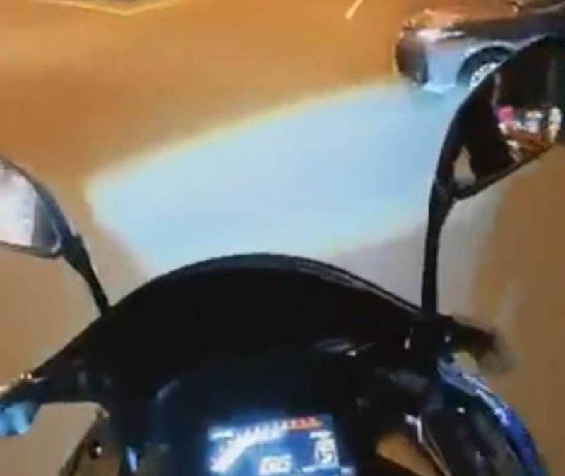 Tekirdağ'da otomobille çarpışan motosikletli yaralandı