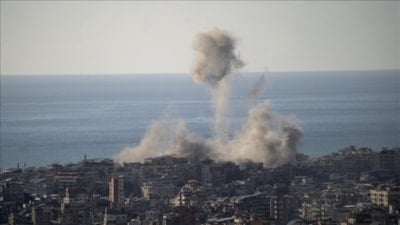 İsrail ordusu, Beyrut'a hava saldırıları düzenledi