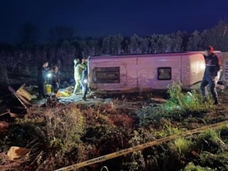 Bursa'da yolcu minibüsü devrildi: 1 ölü 12 yaralı