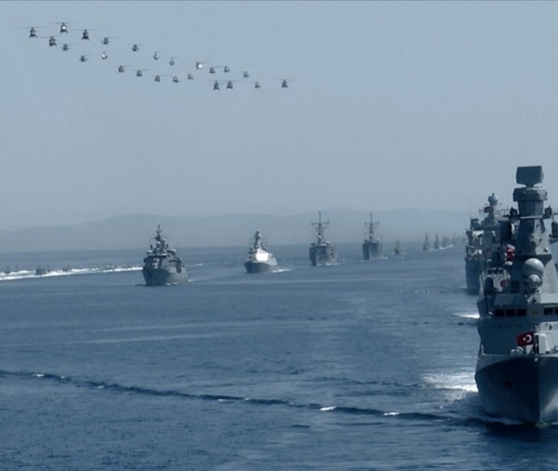 Mavi Vatan-26 başladı: Üç denizde geniş çaplı tatbikat