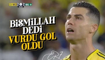 Cristiano Ronaldo'dan Besmele ile penaltı vuruşu