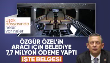 Uşak Belediyesi'nden Özgür Özel'in aracına VIP dönüşüm: 7 milyon TL'lik fatura çıktı