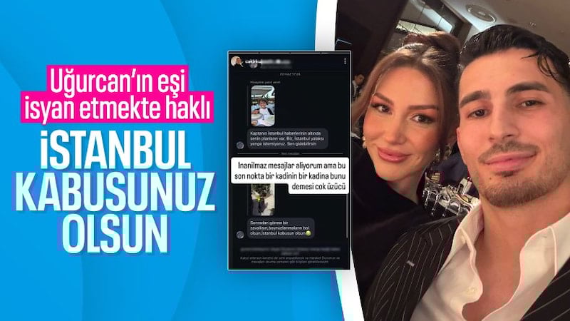Uğurcan Çakır'ın eşi Kübra Çakır, kendisine gönderilen mesajı paylaştı: Bunu demesi çok üzücü...