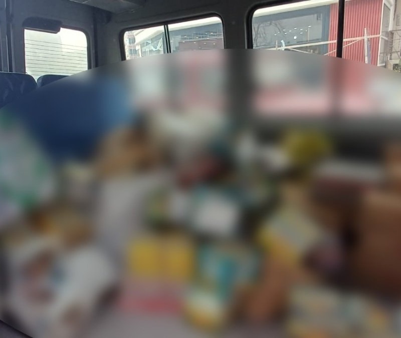 Ordu'da bir markette yapılan incelemede 4 kamyonet dolusu ürüne el konuldu