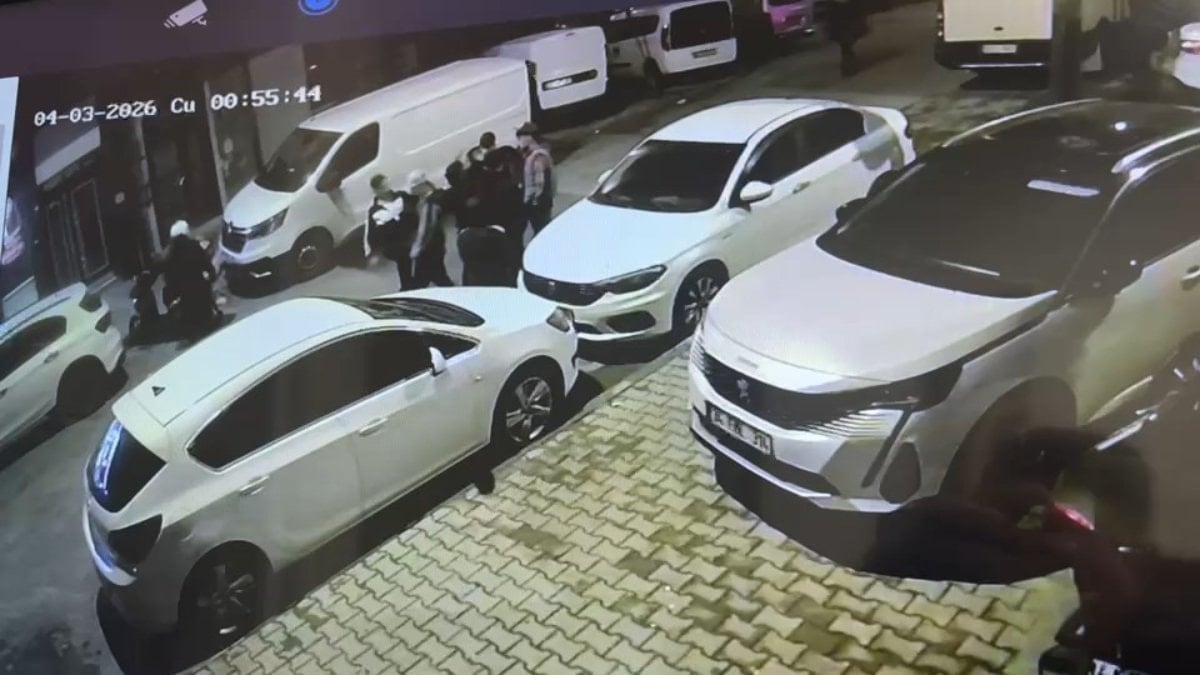 İstanbul'da sipariş teslim etmeye giden kuryenin motosikletinde hırsızlık