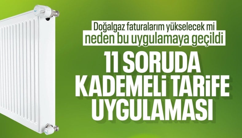 Doğalgazda kademeli tarife uygulaması: 11 soru, 11 cevap