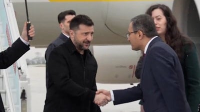 Vladimir Zelensky, Cumhurbaşkanı Erdoğan ile görüşmek için İstanbul'a geldi
