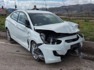 Kırıkkale’de kavşakta zincirleme kaza: 7 yaralı