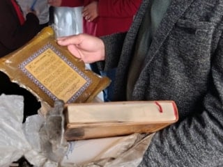 Antalya'da küle dönen evde Kur'an-ı Kerim zarar görmedi