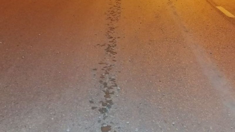 Denizli'de 1 kilometre boyunca yola beton döktü: 191 bin lira ceza