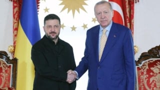 Cumhurbaşkanı Erdoğan Zelensky ile İstanbul'da görüştü