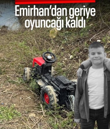 Zonguldak'ta gölette can veren Emirhan'dan geriye oyuncağı kaldı