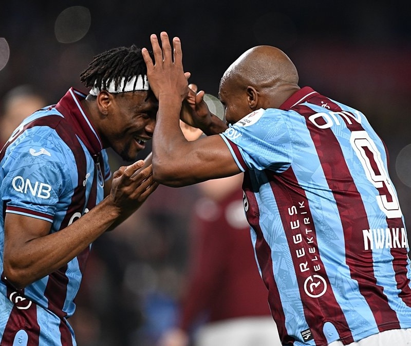 Trabzonspor'dan Galatasaray'a maç sonu göndermeleri