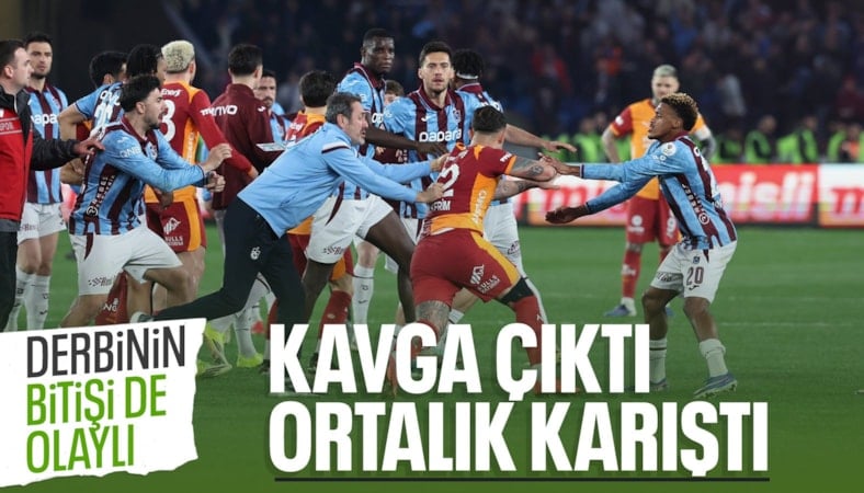 Trabzonspor - Galatasaray maçının ardından gerginlik!