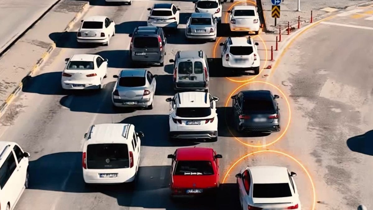 Gaziantep'te ‘kaynak' yapan sürücülere ceza yağdı