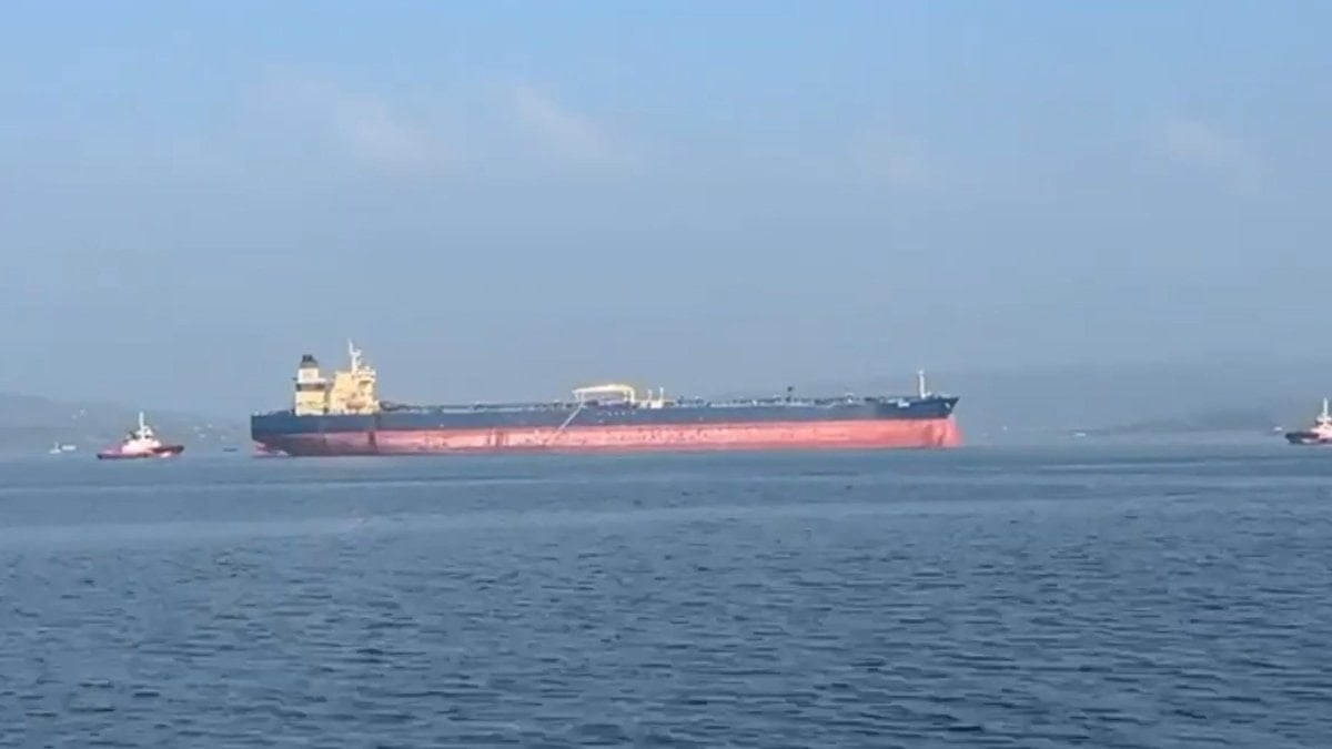 Çanakkale Boğazı'nda tanker arızası