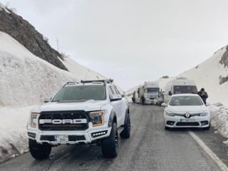 Hakkari- Şırnak kara yolu çığ nedeniyle kapandı