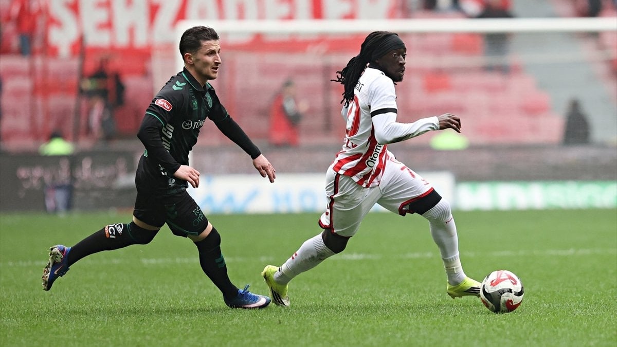 Samsunspor - Konyaspor maçında kazanan yok