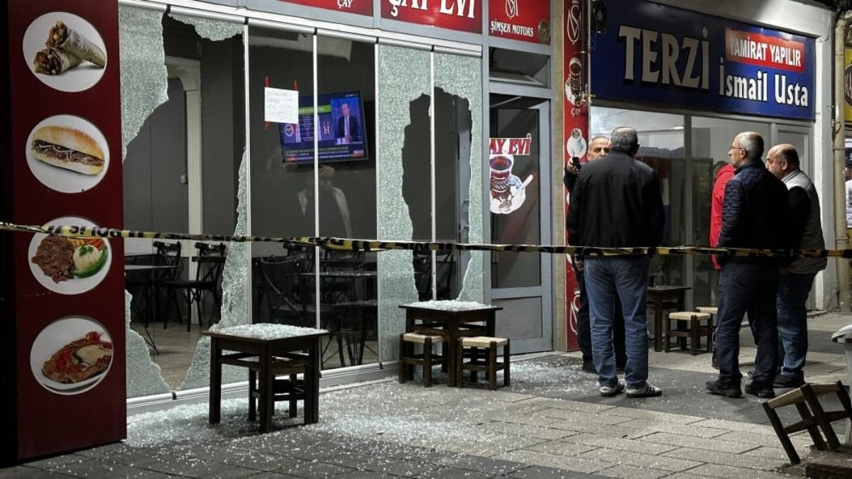 Sakarya'da çay ocağına kurşun yağmuru: 1 yaralı