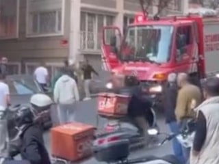 İstanbul'da otelde çıkan yangın söndürüldü: 6 kişi kurtarıldı