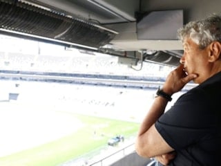 Mircea Lucescu son maçına Dolmabahçe'de çıktı