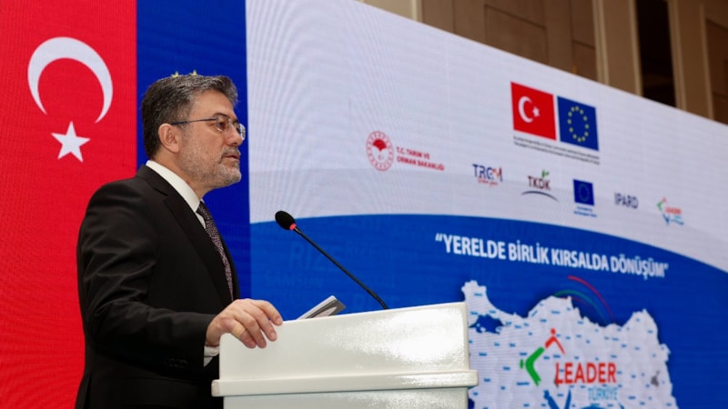 İbrahim Yumaklı: 155 yerel eylem grubuna 35 milyon euroluk destek