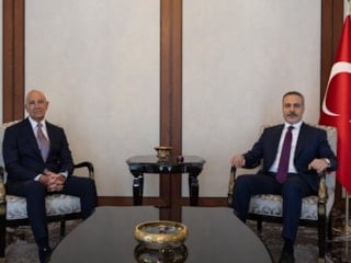 Hakan Fidan, Tom Barrack ile bir görüşme gerçekleştirdi