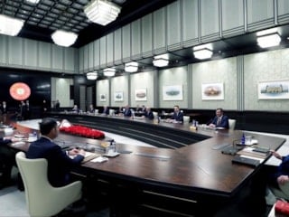 Kabine toplantısı başladı