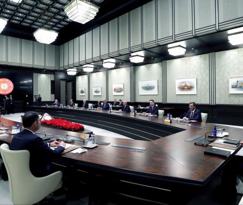 Kabine toplantısı başladı