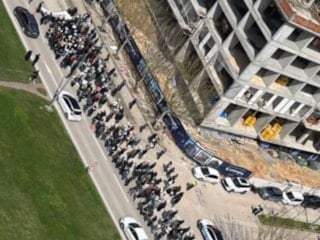 Mustafa Bozbey'e destek yürüyüşünde katılım sayısı düşük kaldı